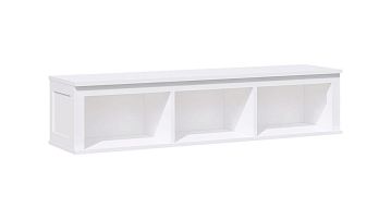 Полка подвесная Terek 148, цвет белый